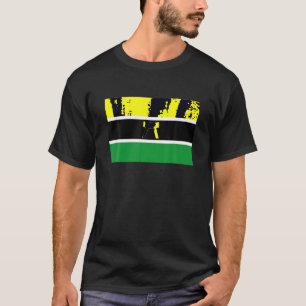 National Flag of Ashanti kingdom Nation Pride Prin T-Shirt