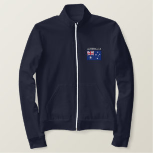 National Flag of Australia Embroidered Jacket