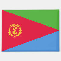 National Flag of Eritrea Rectangle magnet