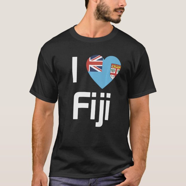 National Flag of Fiji souvenir  for men women  1 T-Shirt (Front)