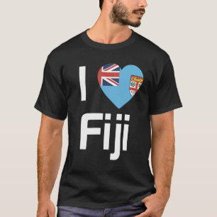 National Flag of Fiji souvenir  for men women 3 T-Shirt