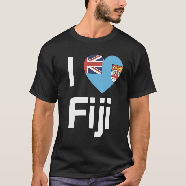 National Flag of Fiji souvenir  for men women 3 T-Shirt (Front)
