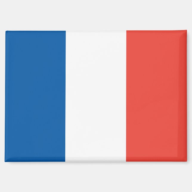 National Flag of France Rectangle Magnet (Front)