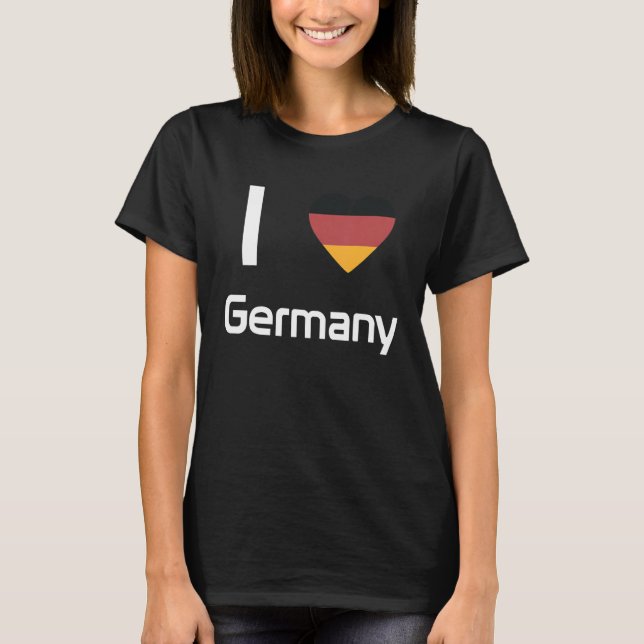 National Flag of Germany souvenir  for men women 3 T-Shirt (Front)