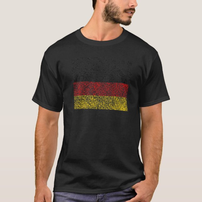National Flag of Germany souvenir  for men women T-Shirt (Front)