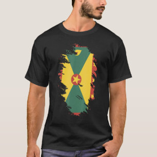 National Flag of Grenada souvenir   for men women T-Shirt