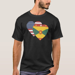 National Flag of Grenada souvenir for men women T-Shirt
