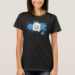 National Flag of Guatemala souvenir  for men women T-Shirt
