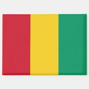 National Flag of Guinea Rectangle Magnet