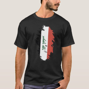 National Flag of Iraq souvenir for men women 7 T-Shirt