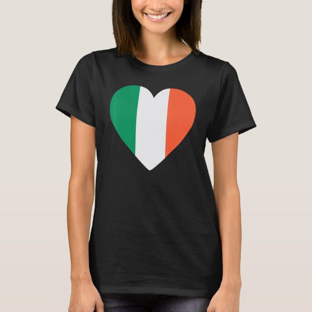 National Flag of Ireland souvenir  for men women 2 T-Shirt (Front)
