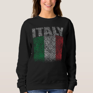 National Flag of Italy souvenir for men women 6 Sweatshirt