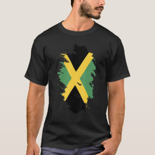 National Flag of Jamaica souvenir  for men women 6 T-Shirt