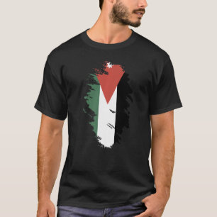 National Flag of Jordan souvenir for men women 1 T-Shirt