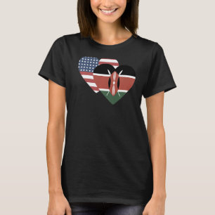 National Flag of Kenya souvenir for men women 6 T-Shirt