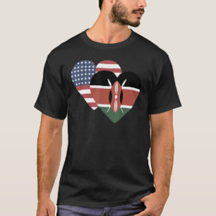 National Flag of Kenya souvenir for men women 8 T-Shirt