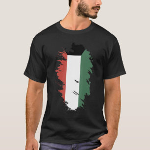 National Flag of Kuwait souvenir  for men women 6 T-Shirt
