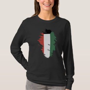National Flag of Kuwait souvenir for men women 8 T-Shirt