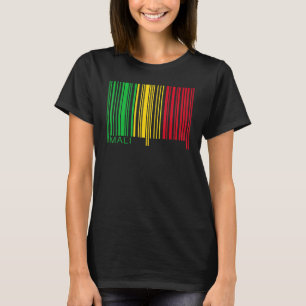 National Flag of Mali souvenir for men women 1 T-Shirt