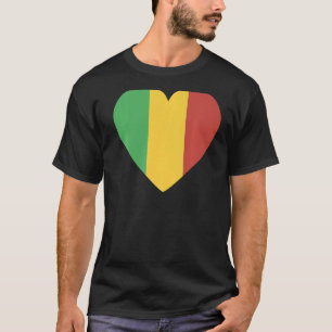 National Flag of Mali souvenir for men women 1 T-Shirt