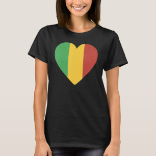 National Flag of Mali souvenir for men women 6 T-Shirt