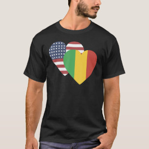 National Flag of Mali souvenir   for men women T-Shirt