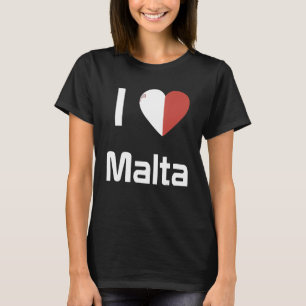 National Flag of Malta souvenir for men women T-Shirt
