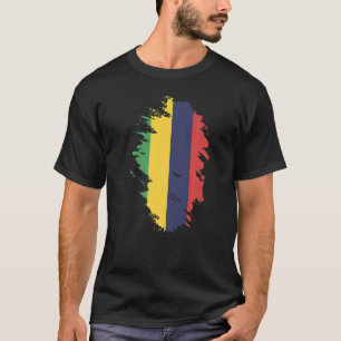 National Flag of Mauritius souvenir  for men women T-Shirt
