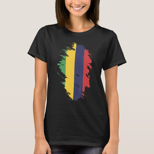 National Flag of Mauritius souvenir  for men women T-Shirt
