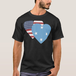 National Flag of Micronesia souvenir for men wome T-Shirt