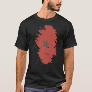 National Flag of Morocco souvenir for men women T-Shirt