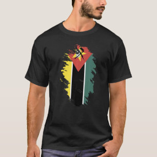 National Flag of Mozambique souvenir for men women T-Shirt