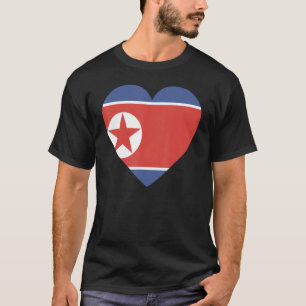 National Flag of North Korea souvenir for men wom T-Shirt
