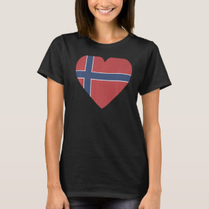 National Flag of Norway souvenir for men women T-Shirt