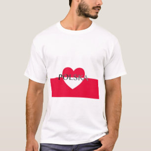 National Flag of Poland - Rzeczpospolita Polska T-Shirt