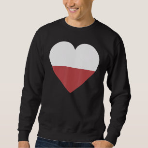 National Flag of Poland souvenir for men women 1 Sweatshirt