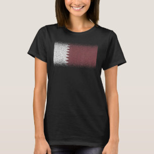 National Flag of Qatar souvenir   for men women T-Shirt
