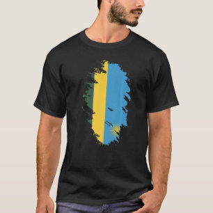 National Flag of Rwanda souvenir  for men women T-Shirt