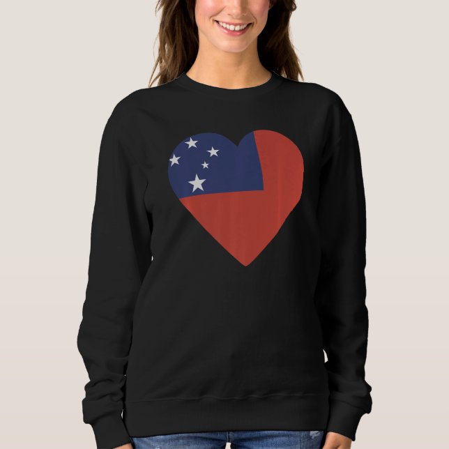 National Flag of Samoa souvenir  for men women  4 Sweatshirt (Front)
