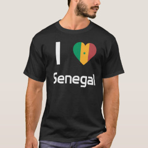 National Flag of Senegal souvenir for men women T-Shirt