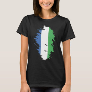 National Flag of Sierra Leone souvenir for men wo T-Shirt