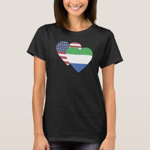 National Flag of Sierra Leone souvenir for men wo T-Shirt