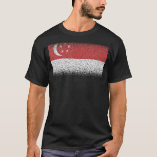 National Flag of Singapore souvenir for men wome T-Shirt