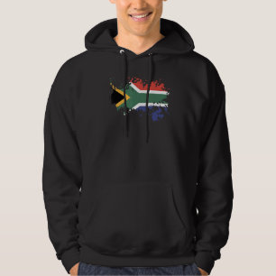 National Flag of South Africa souvenir for men wo Hoodie