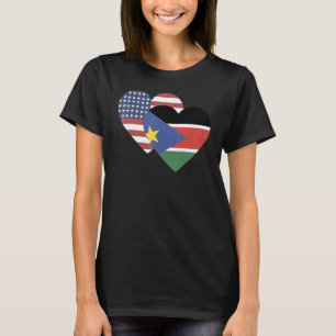 National Flag of South Sudan souvenir for men wom T-Shirt