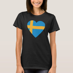 National Flag of Sweden souvenir  for men women  3 T-Shirt