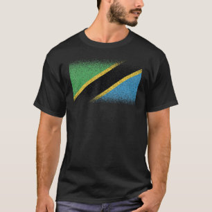 National Flag of Tanzania souvenir  for men women T-Shirt