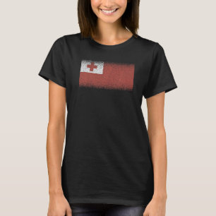 National Flag of Tonga souvenir for men women 1 T-Shirt