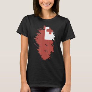 National Flag of Tonga souvenir   for men women T-Shirt