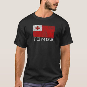 National Flag Of Tonga T-Shirt